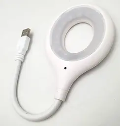 Гнучка USB LED настільна лампа з голосовим керуванням англійський підсвічування нічник 1,5Вт UKC LK-50