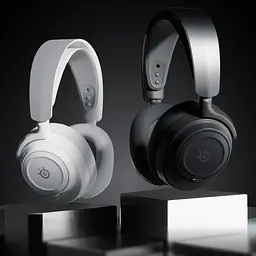 Бездротові навушники - ігрова гарнітура SteelSeries Arctis Nova 7P Gen 2 Wireless Білий PC/PS/SW/MAC/MOB - мініатюра 4