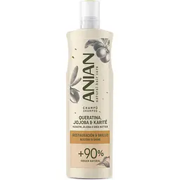 Шампунь Anian Keratin, Jojoba & Shea Butter для сухого волосся 400 мл 