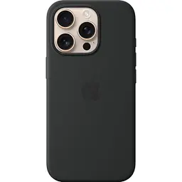 Чохол Silicone Case with MagSafe для Apple iPhone 16 Pro Black AAA [116597]
