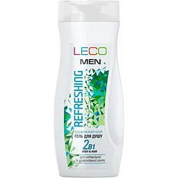 Гель для душу Leco Освіжаючий для чоловіків 250 мл