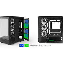 Корпус Zalman P50 DS Black (P50DSBLACK) Без БП - мініатюра 15