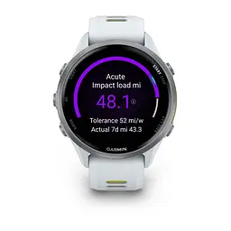 Смарт-годинник Garmin Forerunner 970 Whitestone/Amp Yellow (010-02969-11) - мініатюра 6