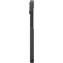 Чохол-накладка Pitaka MagEZ Case 3 Twill 1500D Black/Grey для iPhone 14 (KI1401) - мініатюра 4