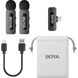 Мікрофон Boya (BY-V20) Type-C Black (BY-V20) - мініатюра 2