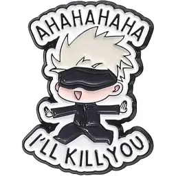 Значок Магічна битва Сатору Годжо Jujutsu Kaisen Satoru Gojo 3 см CH P JK GS 3