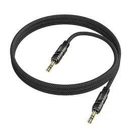 Аудіокабель Borofone BL22 Dignity audio cable AUX чорний - мініатюра 3