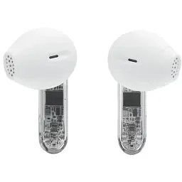 Навушники TWS JBL TUNE FLEX 2 5.3 (JBLTFLEX2GWHT) Ghost White UA - мініатюра 2