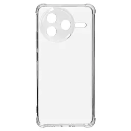 Прозрачный чехол для Xiaomi Poco F7 Pro с защитой камеры и усиленными бортами, тонкий, силиконовый, бесцветный, ударопрочный, противоударный бампер с закрытой камерой, ArmorStandart (ARM80344)