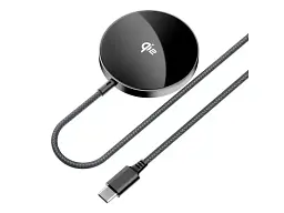 Бездротовий зарядний пристрій Acefast E24 QI2 Desktop Magnetic Wireless Metal Gray (6974316284758) - мініатюра 1