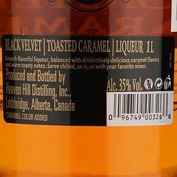 Віскі Black Velvet Toasted Caramel Flavored Canadian Whisky, 35%, 1 л (Q5238) - мініатюра 3