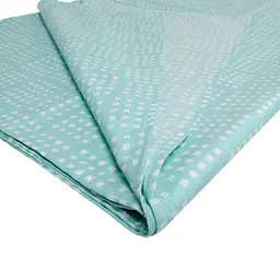 Простирадло Home Line Клітинка бязь 150х215 см бірюзове (165435) - мініатюра 2