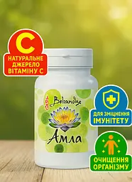 Амла 400 мг, 60 капсул — при перевтомі і в сезон застуд для імунітету, екстракт, природне джерело вітаміну С, BEKANDZE - мініатюра 2