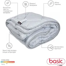 Набір Sonex Basic Silver: ковдра 200х220 см + 2 подушки 50х70 см(SO102342) - мініатюра 8