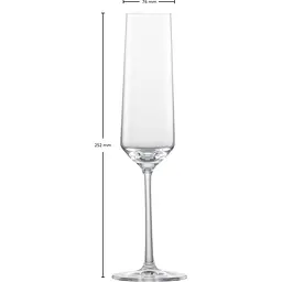 Келих для шампанського Schott Zwiesel Pure 209 мл (112415) - мініатюра 3