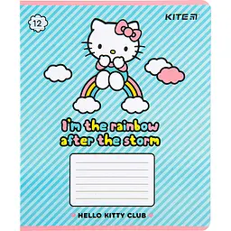 Набір зошитів Kite Hello Kitty А5 в лінійку 12 аркушів 25 шт. (HK22-234) - мініатюра 7