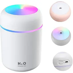 Зволожувач повітря H2O Humidifier Colorful ультразвуковий dark grey (DQ-107) - мініатюра 4