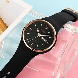 Жіночий наручний годинник 1747BK Black Skmei acs0030607 - мініатюра 3