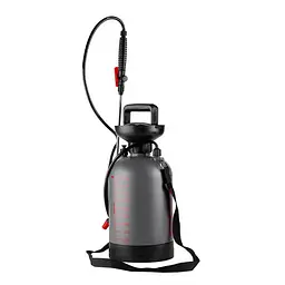 Обприскувач INTERTOOL FT 9005 пневматичний ручний, обєм 5 л, регульоване розпилення, сталева штанга - мініатюра 3