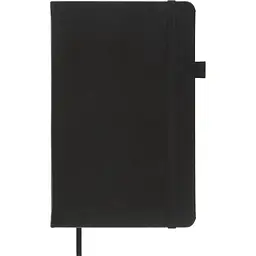 Книга записна Buromax Etalon 125x195 мм 96 аркушів в клітинку обкладинка зі штучної шкіри Чорна (BM.291160-01) - мініатюра 2