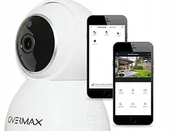 IP-камера відеоспостереження Overmax Camspot 3.7 Full HD WiFi внутрішня поворотна - мініатюра 2