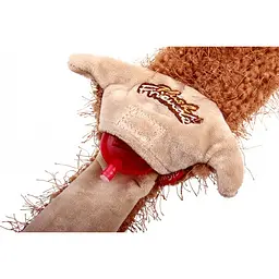 Іграшка для Собак Gigwi Plush Friendz Бобер з Двома Змінними пищалками 63 см - мініатюра 3