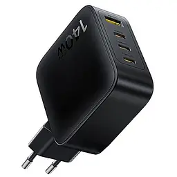МЗП Baseus EnerFill FH11 PD140W+QC3.0 (1USB-A/3C) (E0121J) Cosmic Black - мініатюра 2