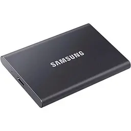Зовнішній SSD накопичувач Samsung T7 2TB Titan Gray (MU-PC2T0T/WW) [91905] - мініатюра 6