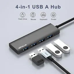 USB хаб ANYPLUS HT-00603C USB-C 3.0 4в1 (SKU-172) - мініатюра 5