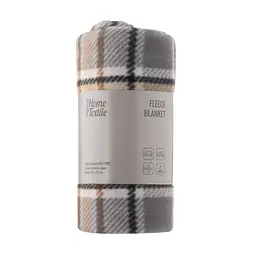 Плед Ardesto Fleece 130x160 см клітинка сірий (ART0721PB)