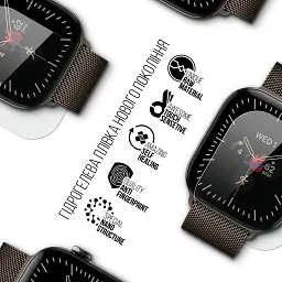 Плівка захисна Armorstandart hydrogel Apple Watch 12 46mm 6 pcs (ARM94005) - мініатюра 2
