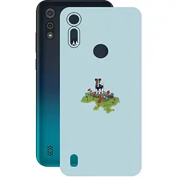 Защитная пленка StatusSKIN для Motorola Moto E6s Корпус Винил Патрон 2