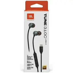 Навушники з мікрофоном JBL Tune 310C Black (JBLT310CBLK) - мініатюра 9