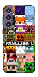 Чохол Demsky Minecraft collage для Samsung Galaxy S23 FE