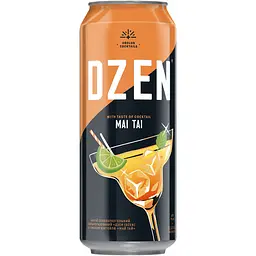 Слабоалкогольний напій Dzen зі смаком коктейлю Mai Tai 7% 0.5 л з/б