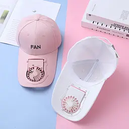 Літня кепка з вентилятором · Бейсболка охолоджууча з обдувом Fan з акумулятором - мініатюра 3
