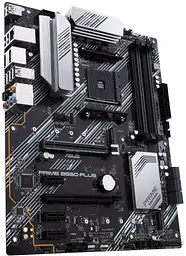 Материнcька плата PRIME B550-PLUS sAM4 B550 4xDDR4 M.2 HDMI DP ATX Asus teh0018935 - мініатюра 4