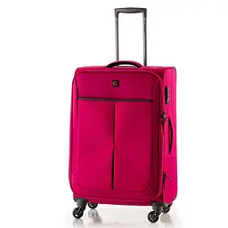 Валіза Swissbrand Silkeborg (M) Fuchsia/Light Grey (SWB_LLSIL941M) - мініатюра 1