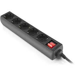 Мережевий фільтр живлення REAL-EL RS-Protect M 3m, black (EL122300028) - мініатюра 3