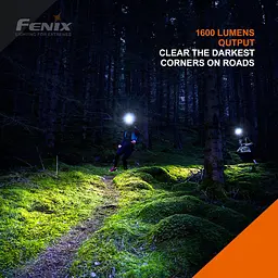 Ліхтар налобний Fenix HM65R-T V2.0 чорний - мініатюра 6