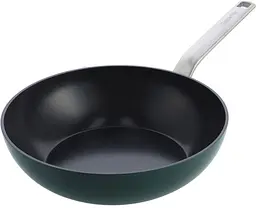 Сковорода WOK GreenPan Evolution 28 см темно-зеленая CC006392-001