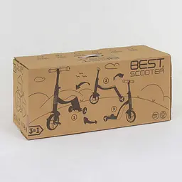 Самокат дитячий Best Scooter 72х22х75 см Червоний 000231436 - мініатюра 6
