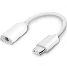 Адаптер Xiaomi Type-C to Audio cable White