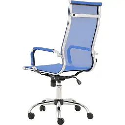 Офісне крісло GT Racer X-2816B Mesh, синє (X-2816B Mesh Blue) - мініатюра 4