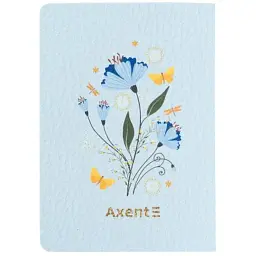 Книга записна Axent A6 Secret Garden 1, 60 аркушів клітинка (8711-1-A-TR) - мініатюра 6