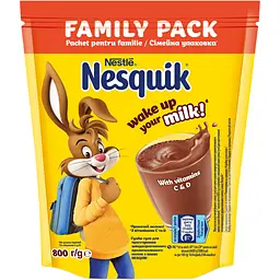 Какао-напій Nesquik швидкорозчинний 800 г