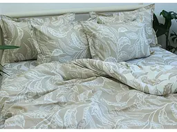 Комплект постільної білизни з компаньйоном (R-T9152) Євро TAG tekstil pbe0036782 - мініатюра 4