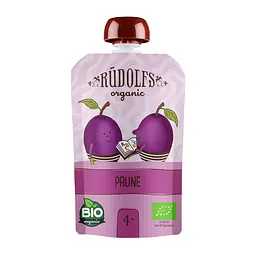 Пюре Rudolfs Чорнослив органічне 90 г 4+