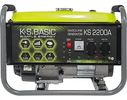 Генератор Синхронний KonnerSohnen KSB 2200A 33.2кг 2200 Вт / 2000 Вт / Бензин (KSB2200A)