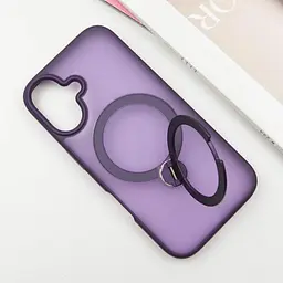 Чохол Ummi Colorful with MagSafe HQ Ring для Apple iPhone 16 (6.1) Purple - мініатюра 3